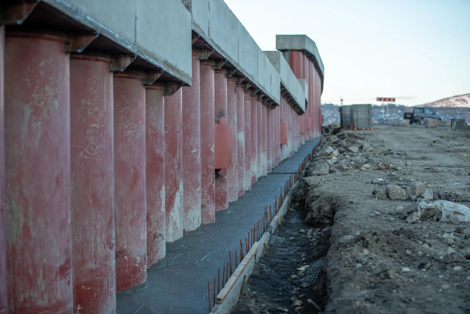 Drilled Concrete Pier Underpinning